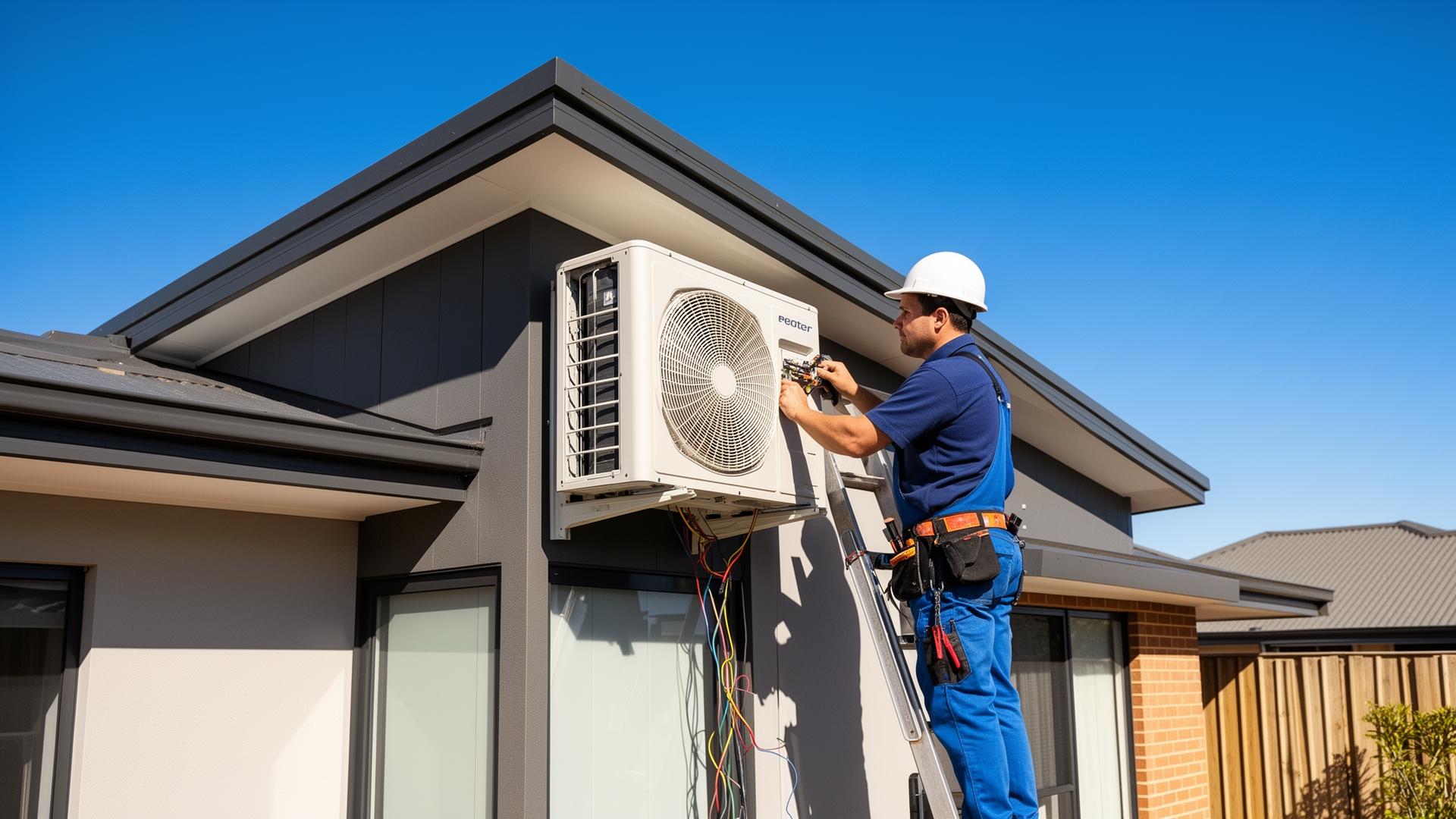 Air conditioning installation