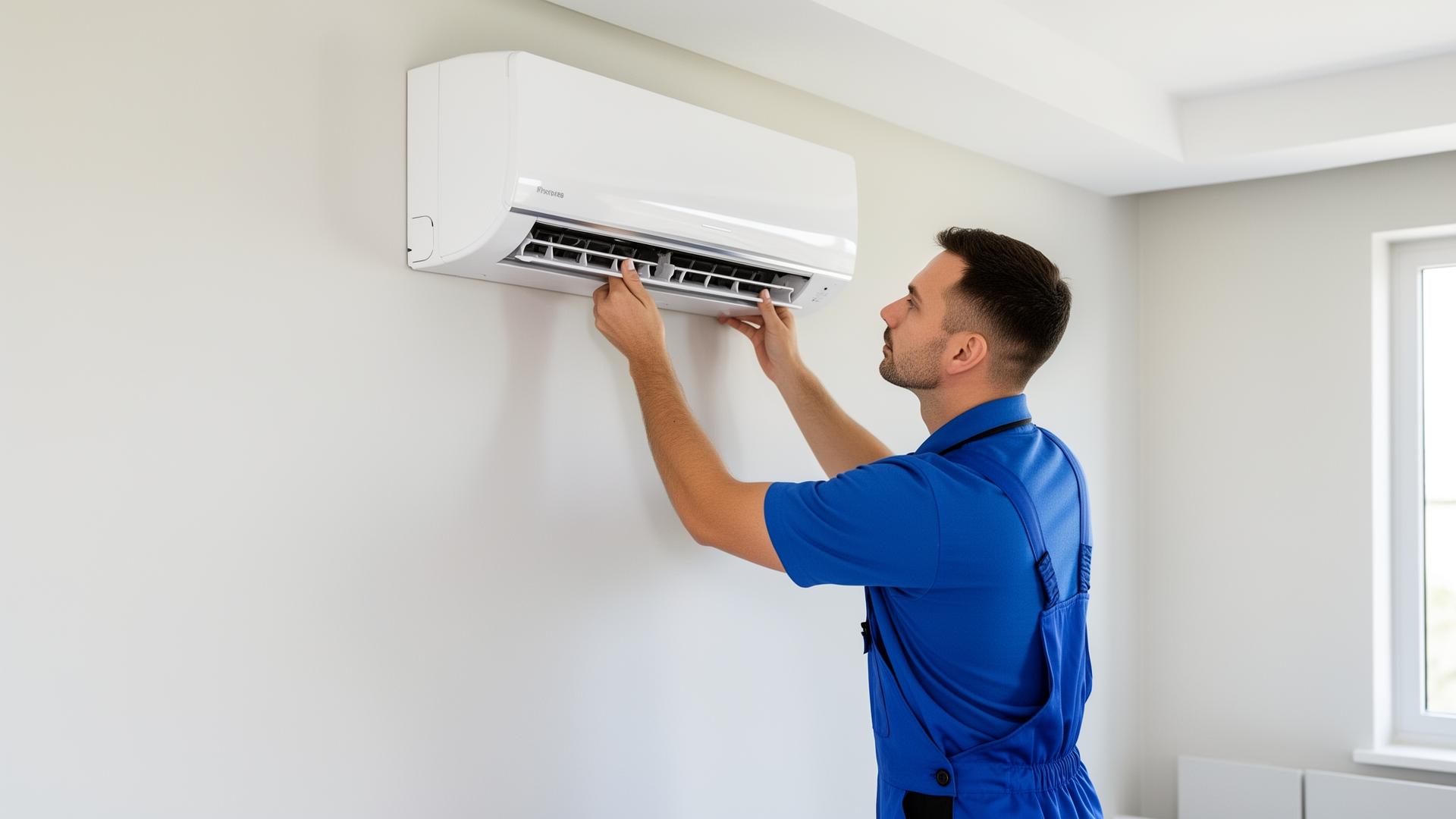 Air conditioning installation
